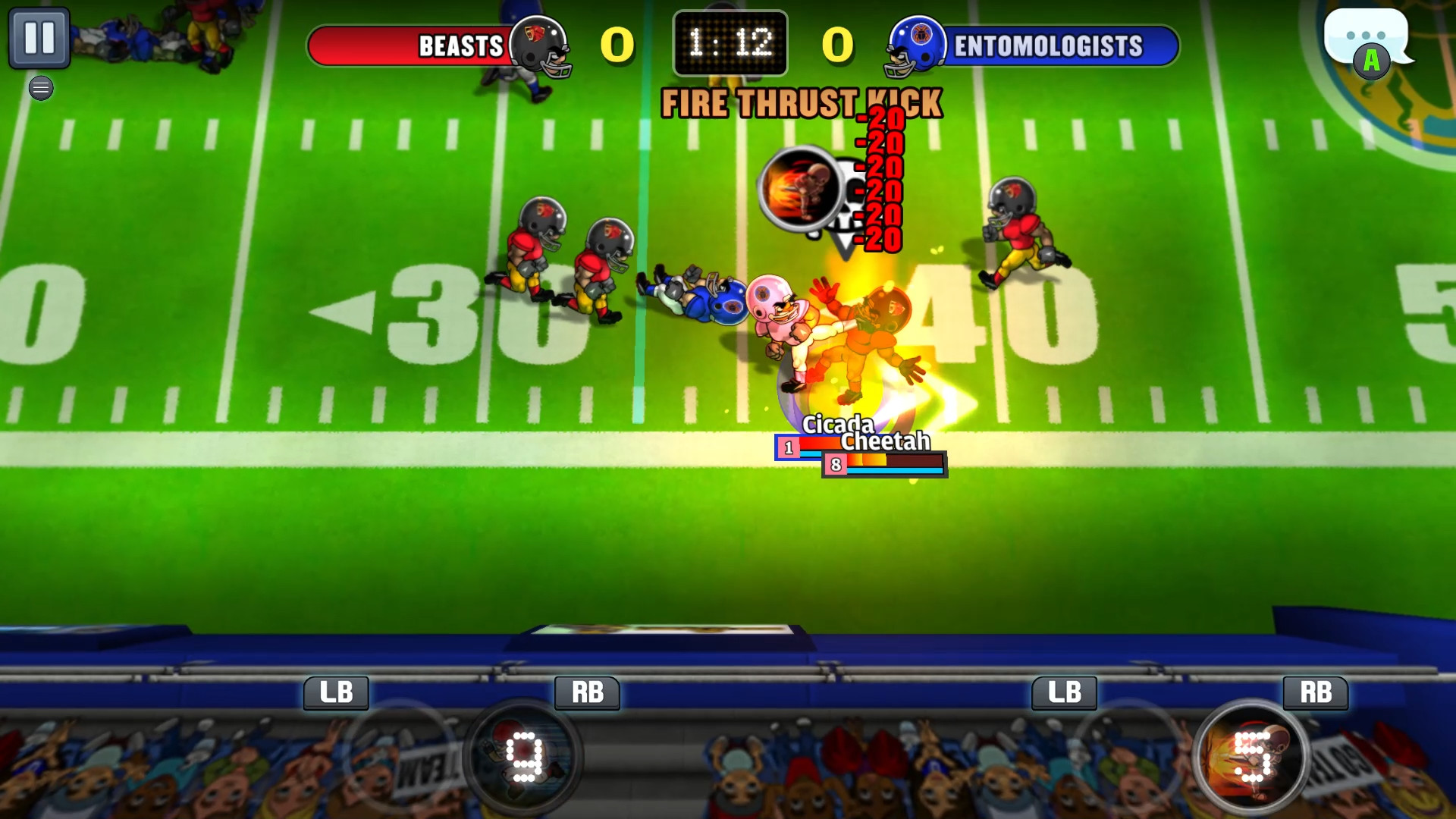 Football Heroes Turbo - Screenshot 1