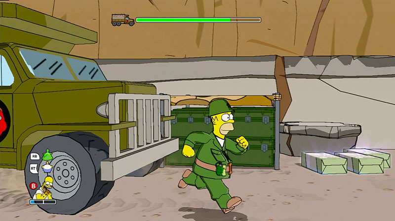 illustration de The Simpsons Game