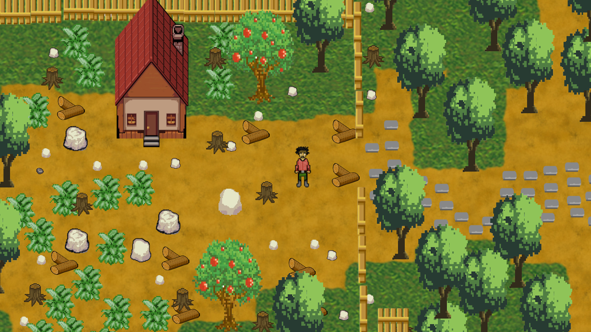 In the Village of Grandfather: Summer,Sun,Heat. - Screenshot 1