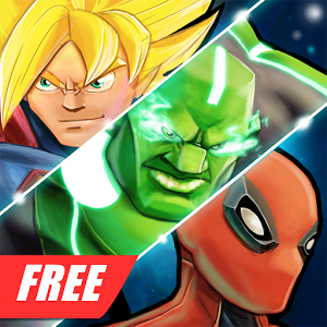 Game cover: Superhero Fighting Game