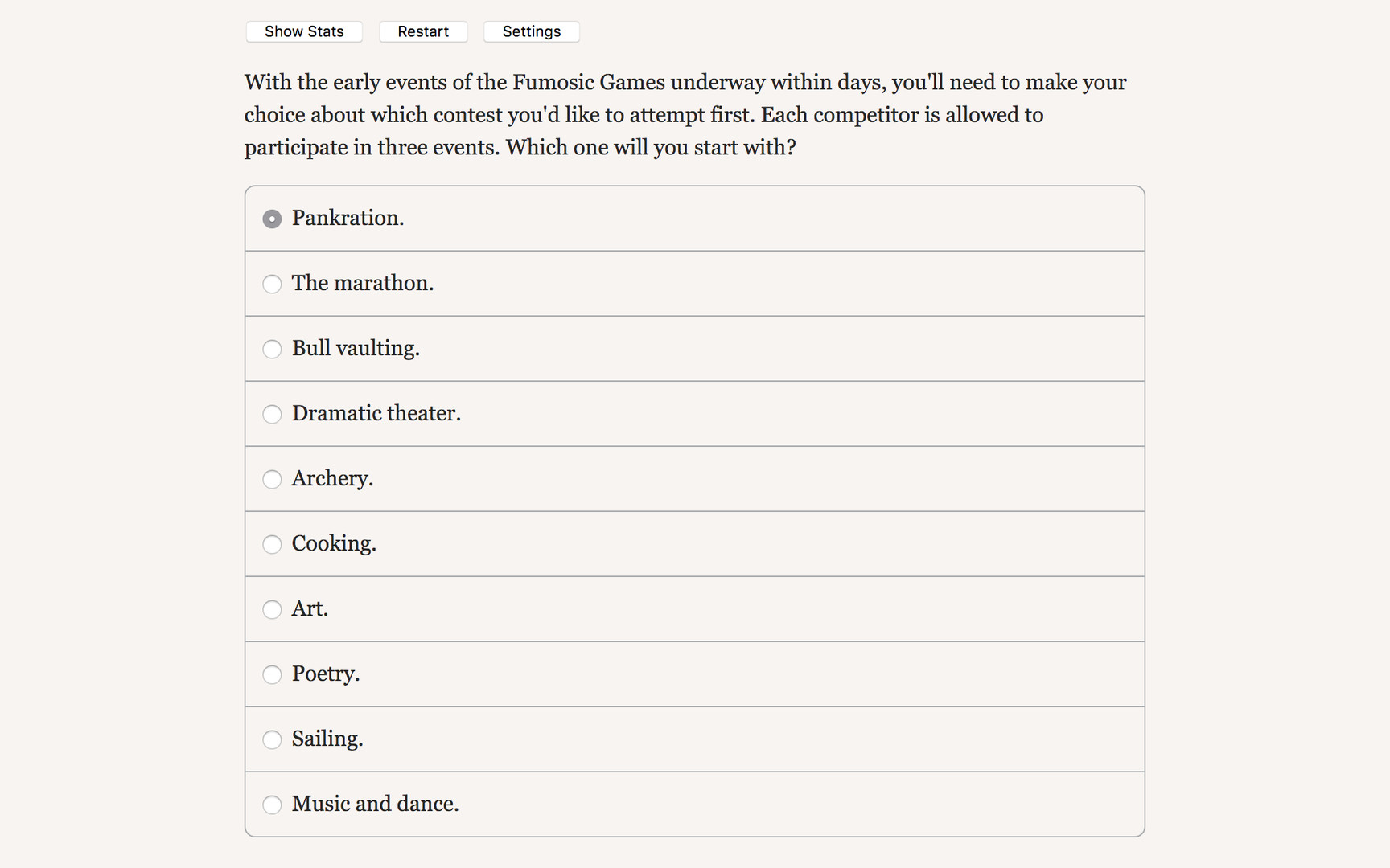 The Twelve Trials - Screenshot 2