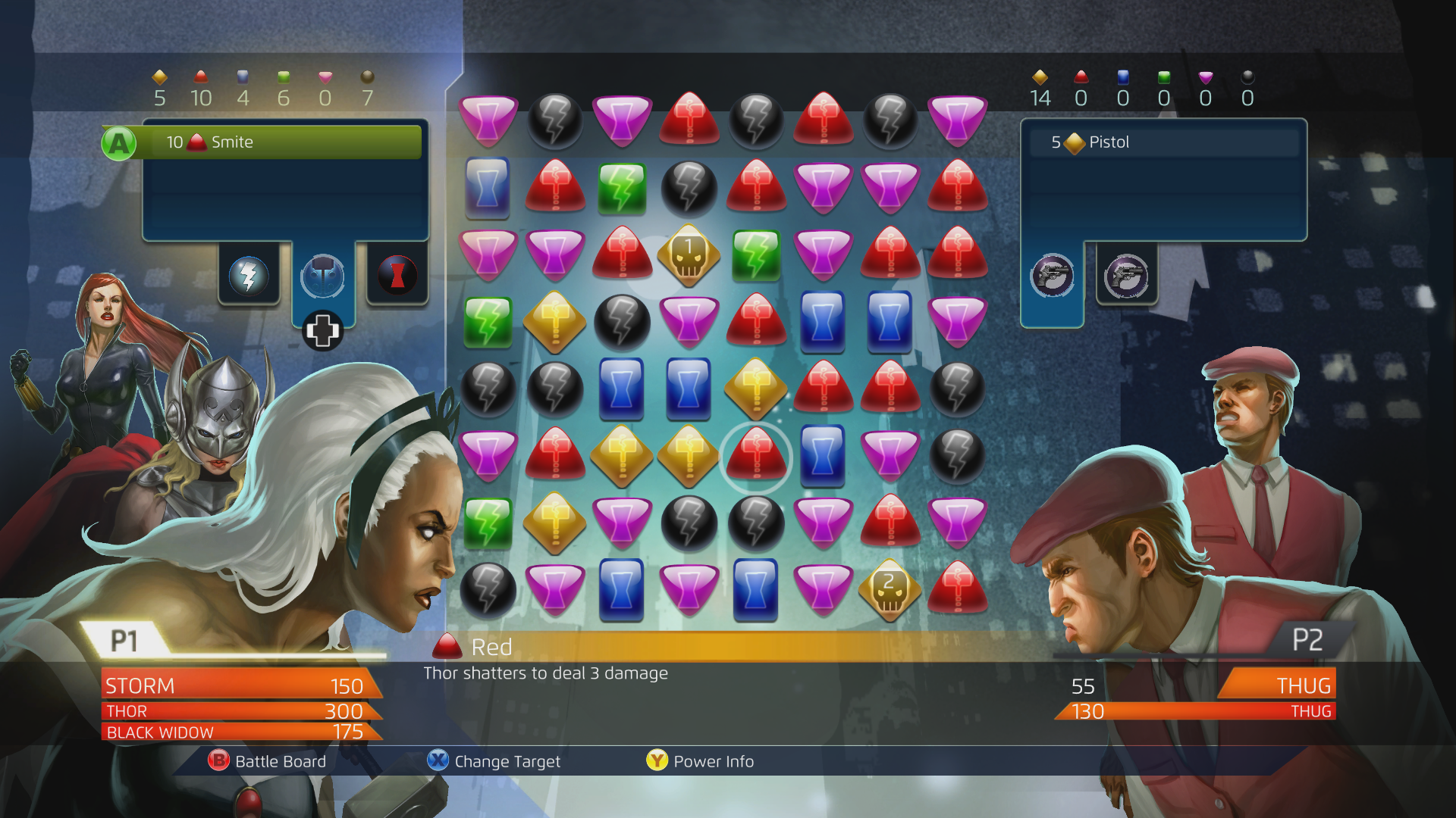 Marvel Puzzle Quest: Dark Reign - Screenshot 1