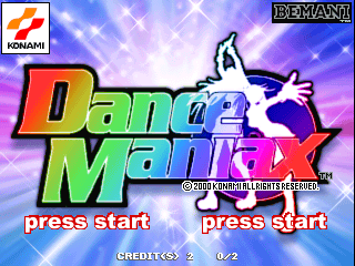 Game cover: Dance ManiaX