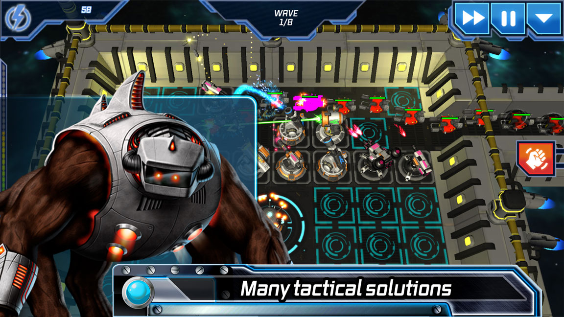 Module TD. Sci Fi Tower Defense - Screenshot 1