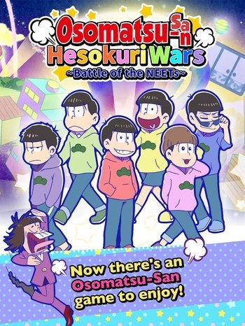 Game cover: Osomatsu-san: Hesokuri Wars