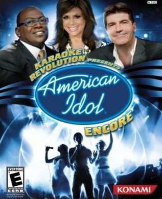Game cover: Karaoke Revolution Presents: American Idol Encore