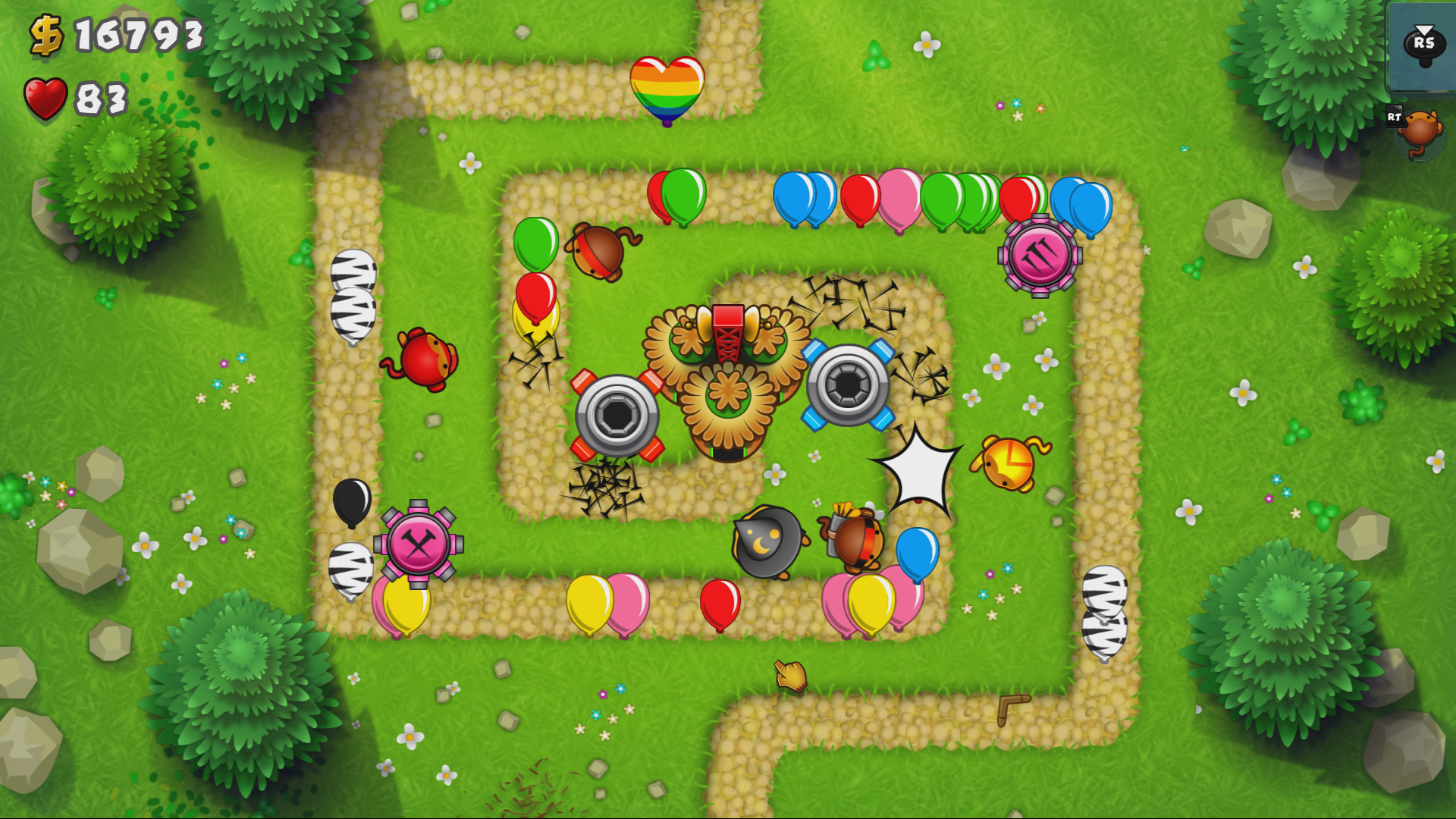 bloons td 5 web