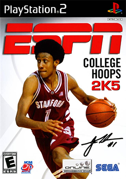 Game cover: ESPN College Hoops 2K5