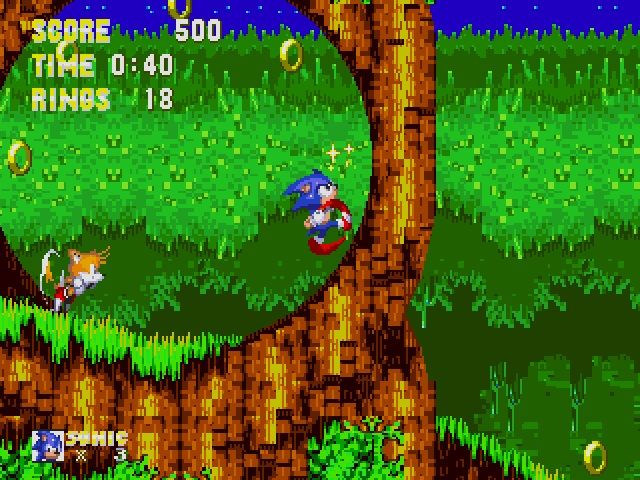 Dark Super Sonic in Sonic 3 & Knuckles Game - Online Game