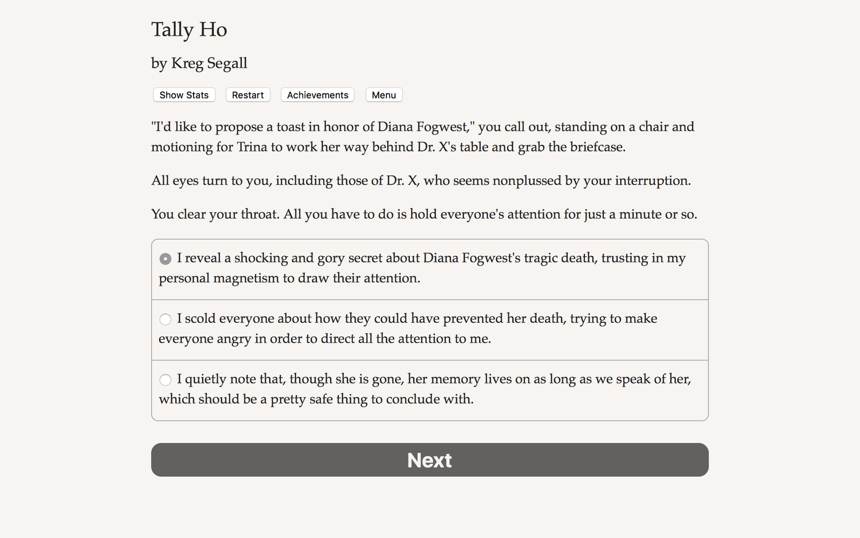 Tally Ho - Screenshot 5