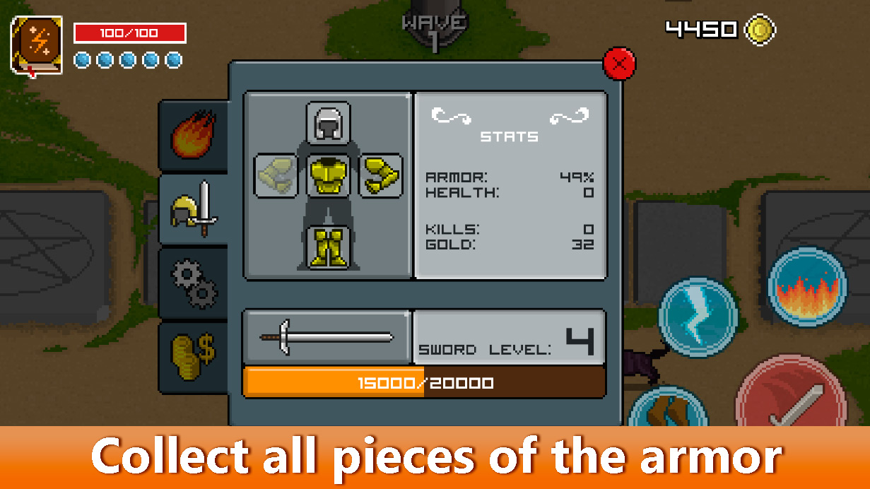 Galactic Warrior - Screenshot 2