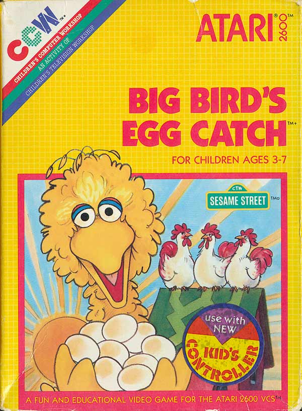 Game cover: Big Bird's Egg Catch