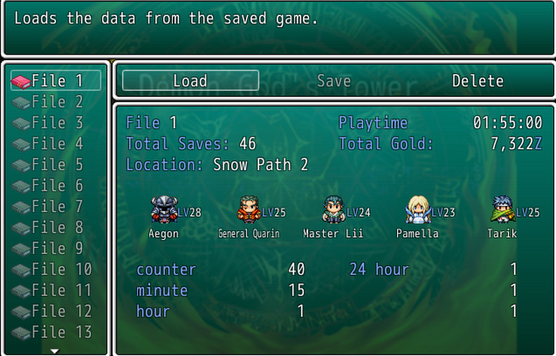 Demon God's Tower - Screenshot 1