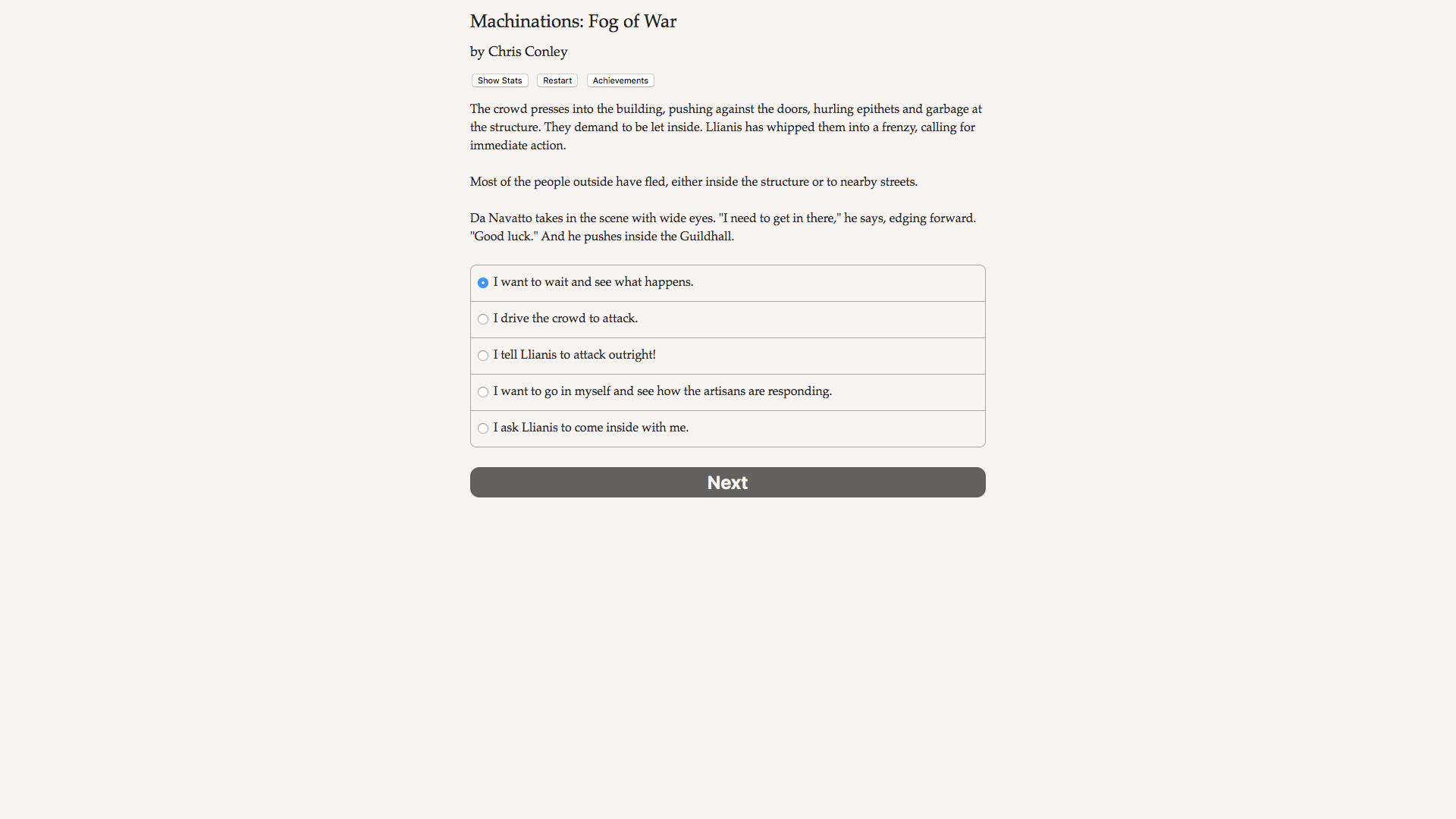 Machinations: Fog of War - Screenshot 2