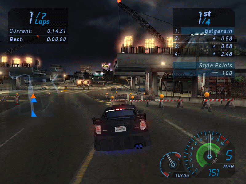 Need For Speed Underground 1 + 2 + Rivals Versão Pc