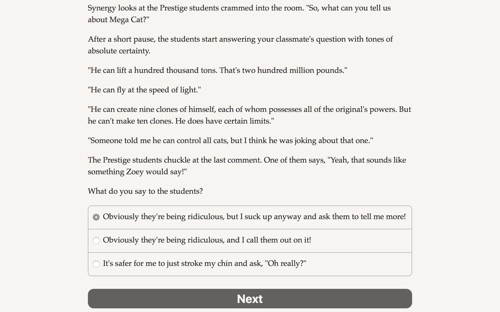 Community College Hero: Knowledge is Power - Screenshot 3