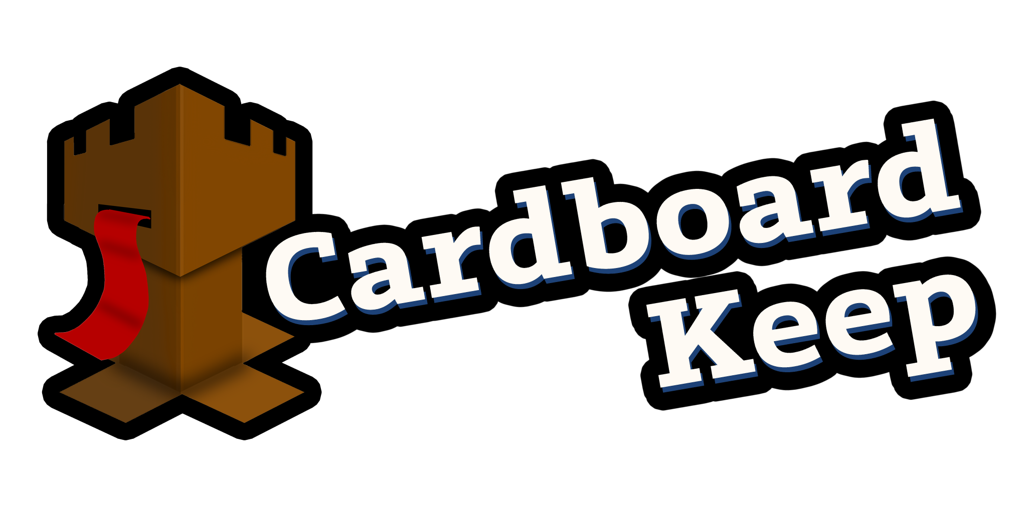 Cardboard Keep 标志