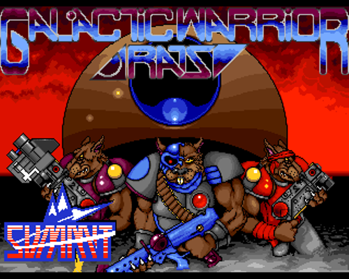 Game cover: Galactic Warrior Rats