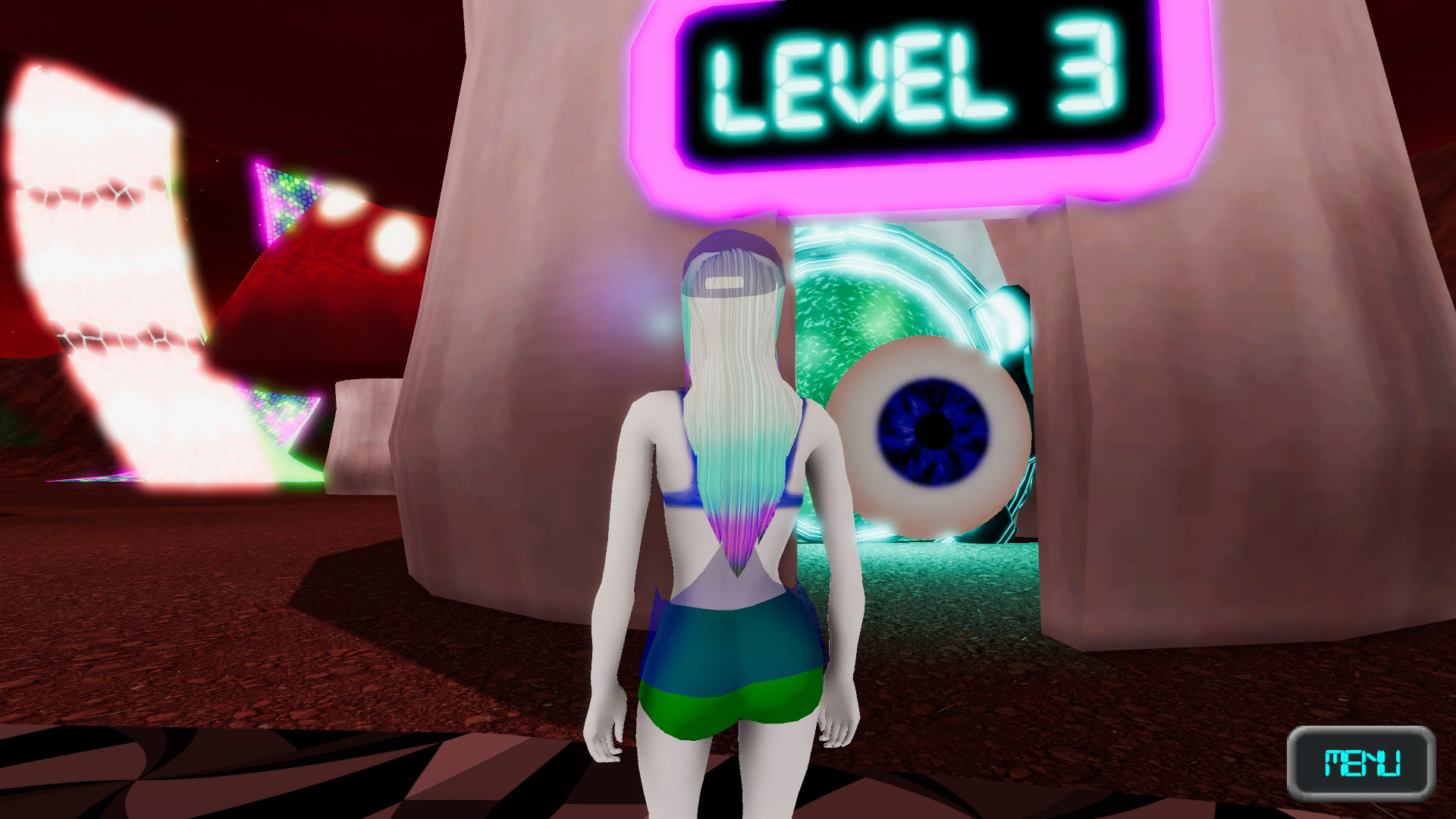 Neon Spaceboard - Screenshot 4