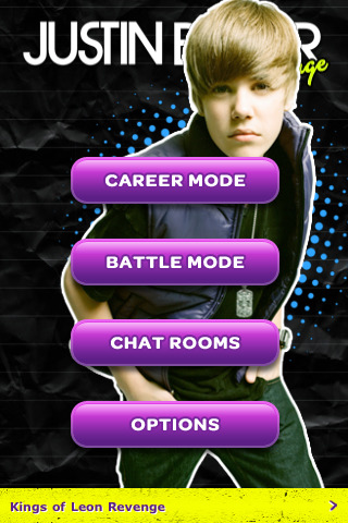 Game cover: Justin Bieber Revenge