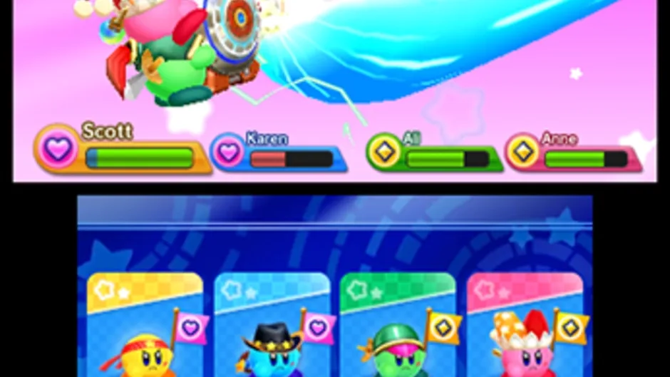 Kirby Fighters Deluxe, captura de tela 1