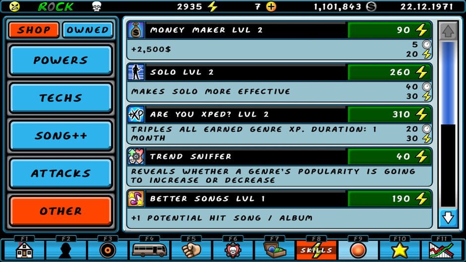 A Story of a Band Screenshot