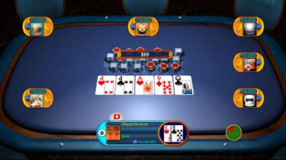 Skärmbild 1 från Texas Hold 'Em Poker