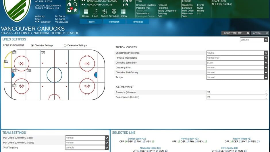 Franchise Hockey Manager 2 Screenshot