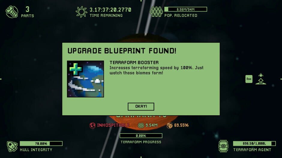 Cosmic Ray Screenshot