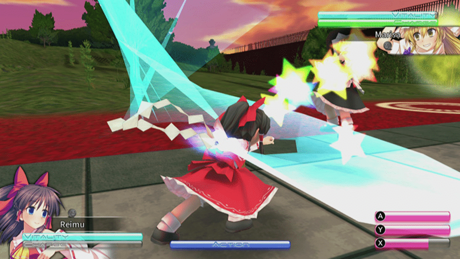Touhou Kobuto V: Burst Battle Screenshot