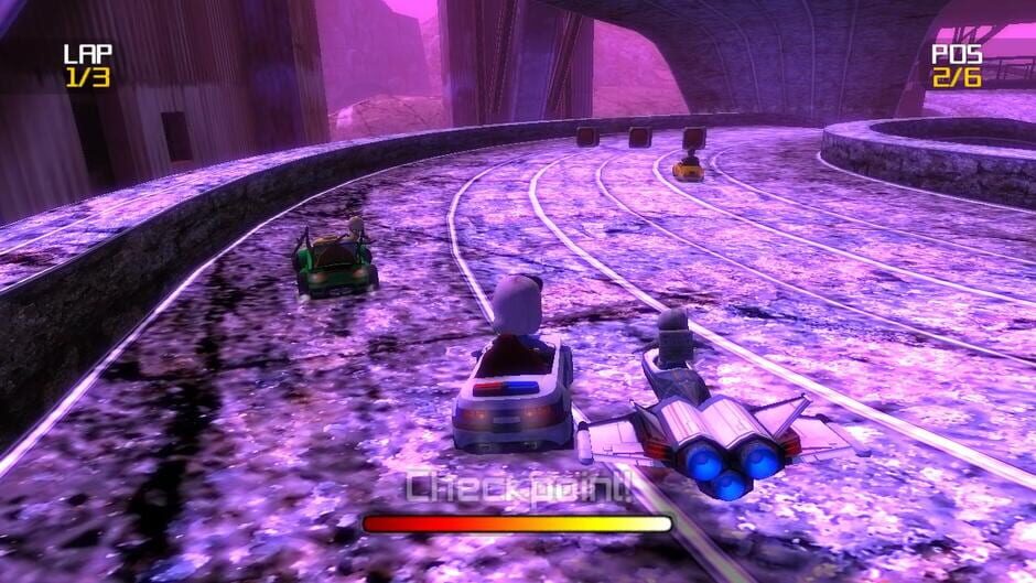Super Sonic Racer Screenshot