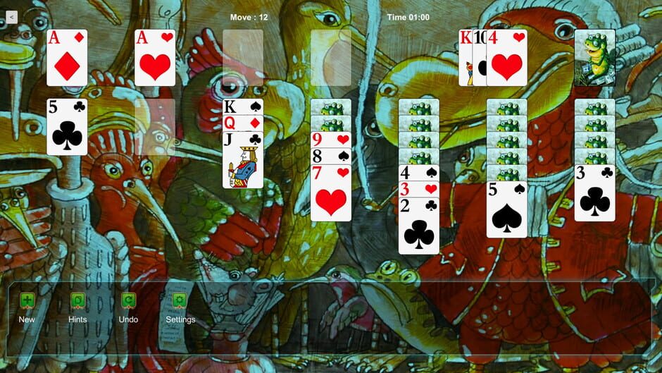 Klondike Solitaire Kings Screenshot
