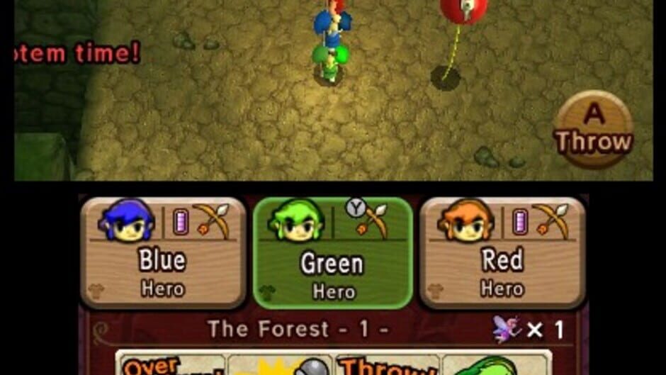 Screenshot The Legend of Zelda: Tri Force Heroes