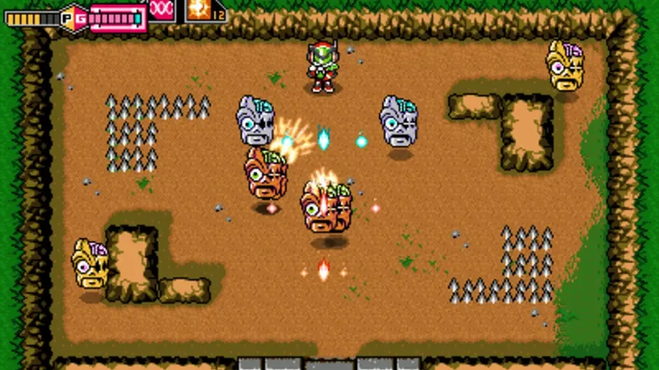 Blaster Master Zero, captura de tela 2