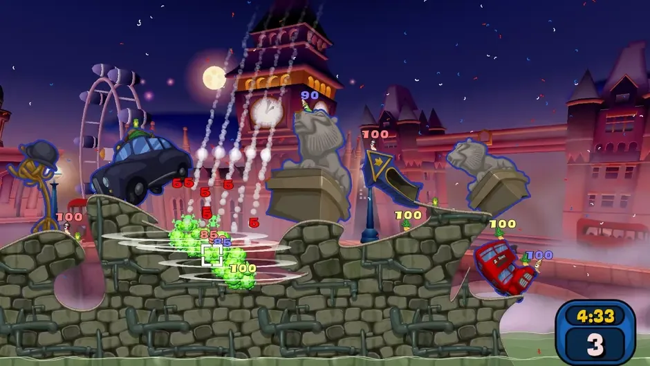 Worms Reloaded, captura de tela 4