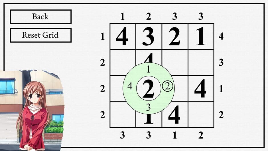 Skyscrapers Puzzle: Airi's tale Screenshot