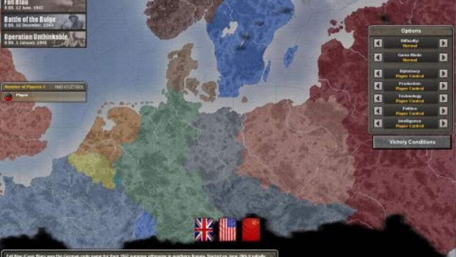 Hearts of Iron III Screenshot