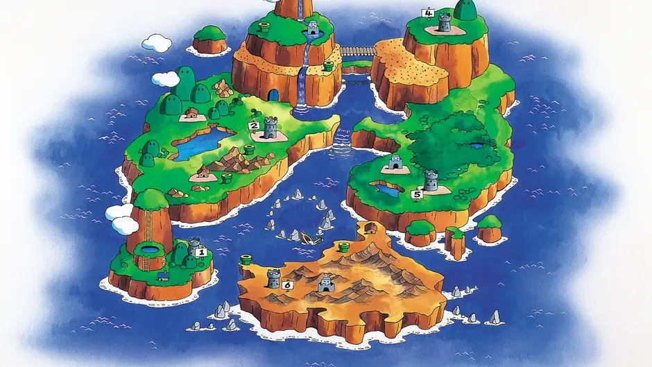 Кадър от Super Mario World