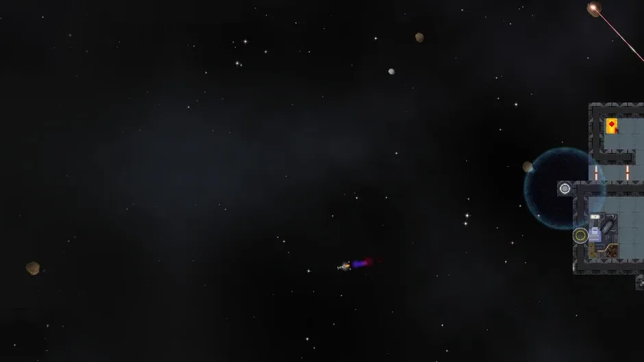 Кадър от Deep Space Outpost