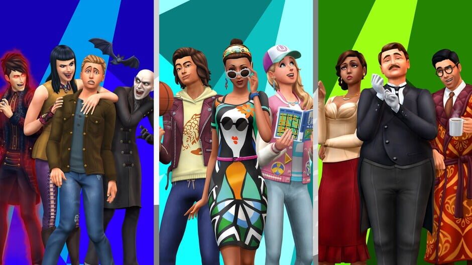 The Sims 4: Bundle - City Living, Vampires, Vintage Glamour Stuff screenshot 1