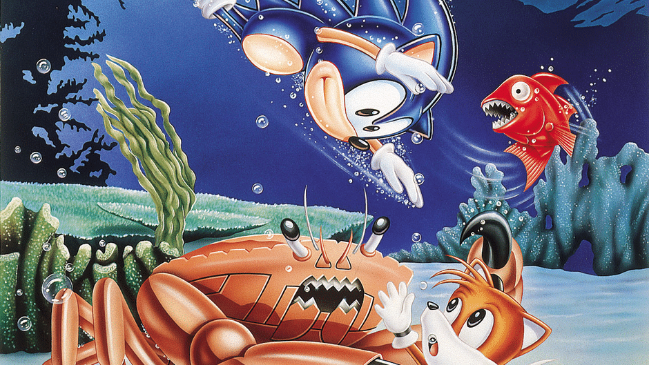 Sonic The Hedgeblog — The cover artwork for 'Sonic Chaos'. Specifically