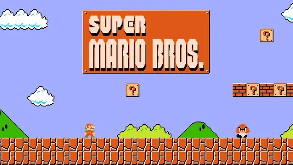 Кадър от Super Mario Bros.