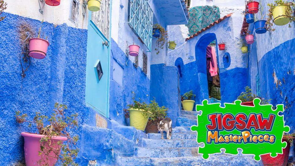 Jigsaw Masterpieces: Colorful Town