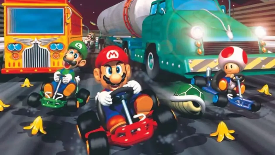 Кадър от Mario Kart 64