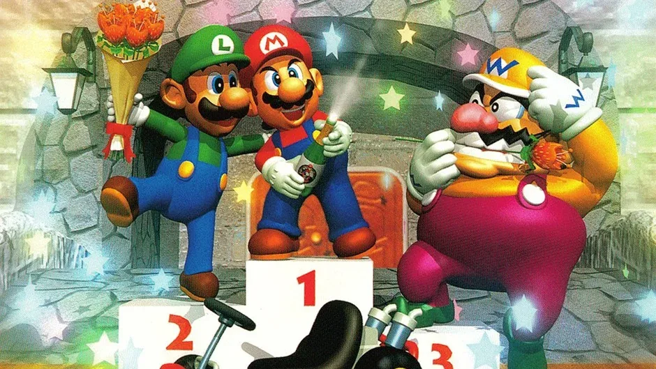 Кадър от Mario Kart 64