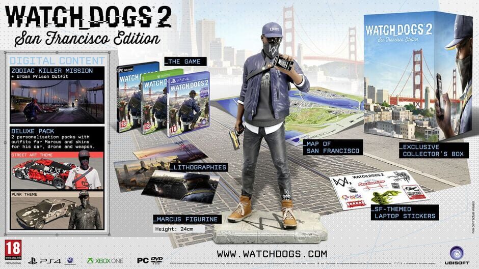 Watch Dogs 2: San Francisco Edition media thumbnail