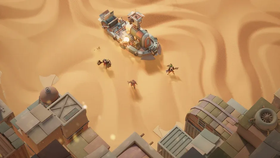 Кадър от Dunebound Tactics