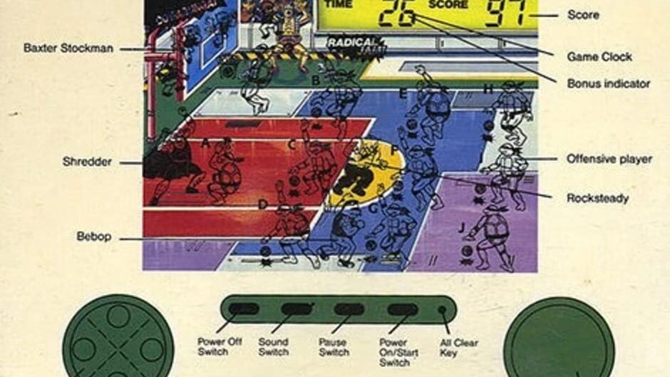 Teenage Mutant Ninja Turtles Basketball screenshot 1