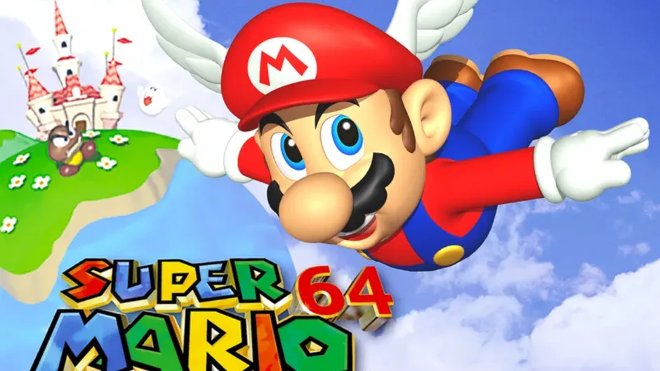 Кадър от Super Mario 64