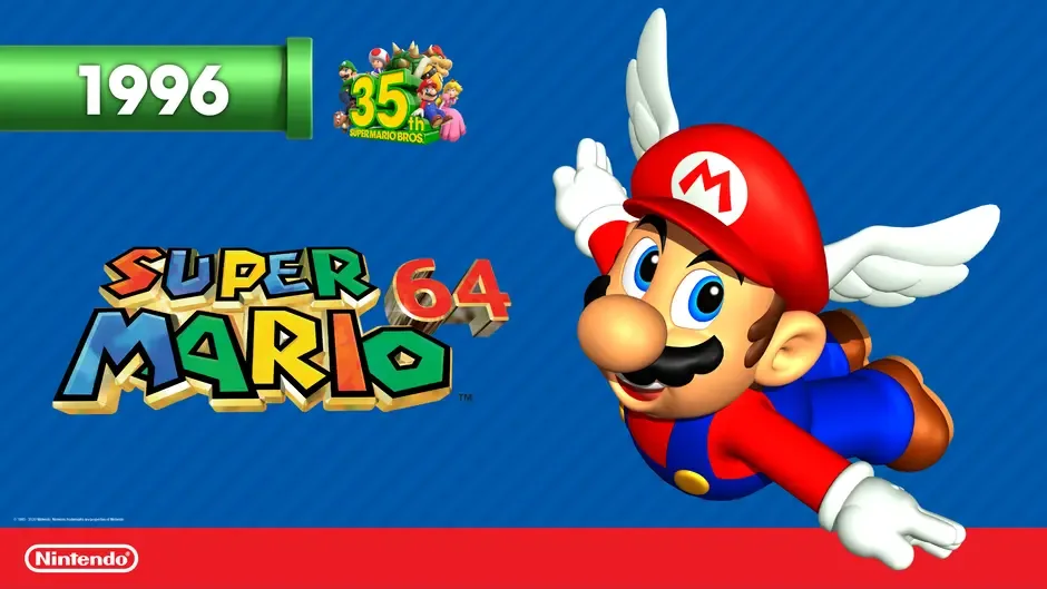 Кадър от Super Mario 64